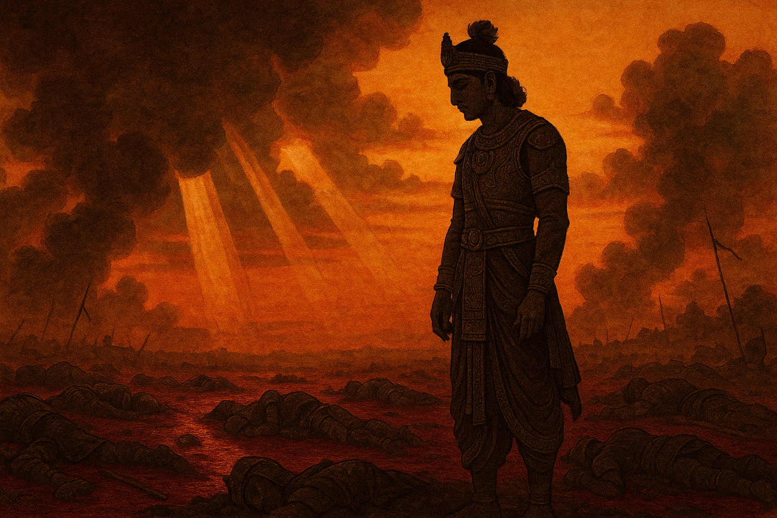 Ashoka's Transformation: From Warlord to Emperor of Peace