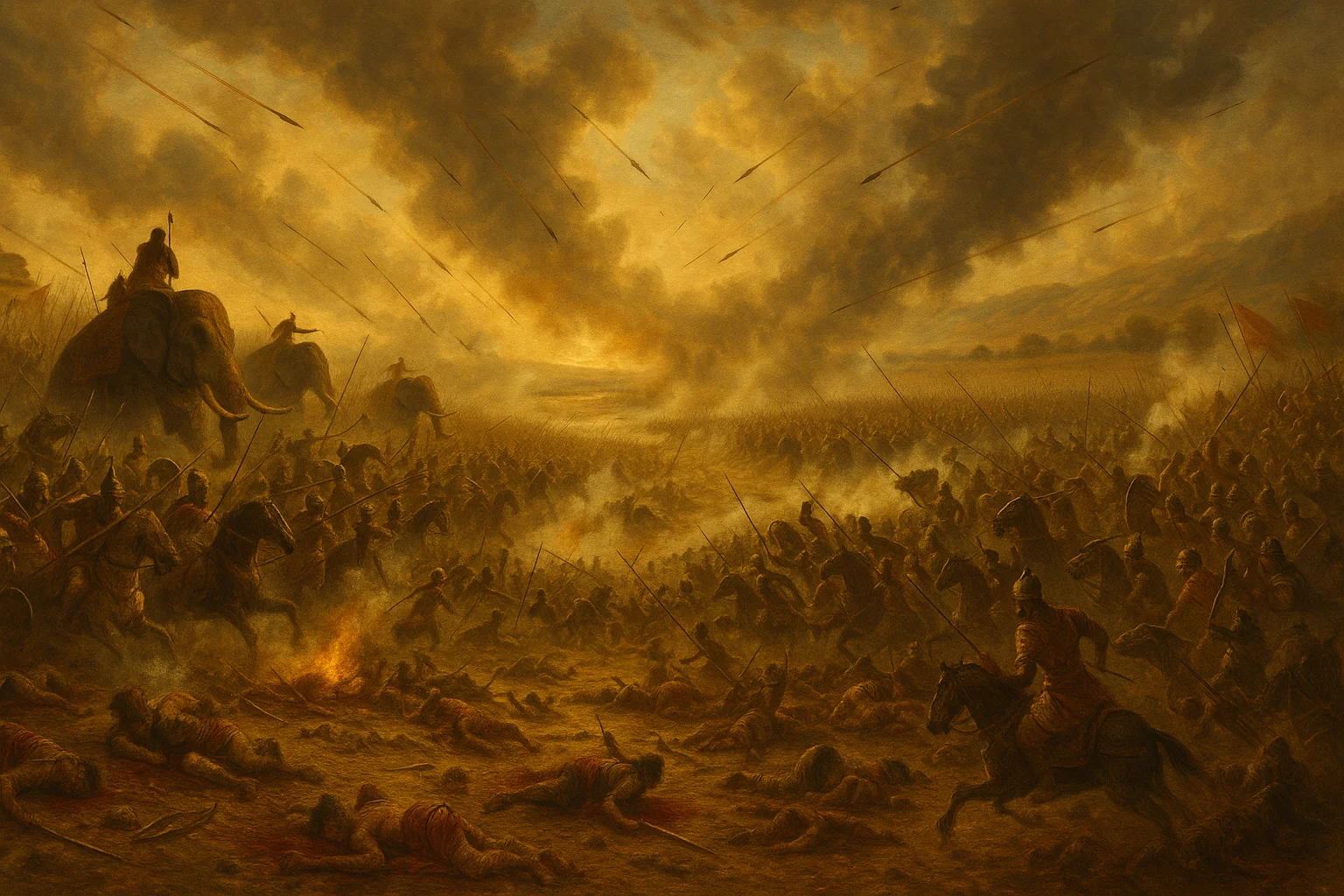 The devastating Kalinga War battlefield